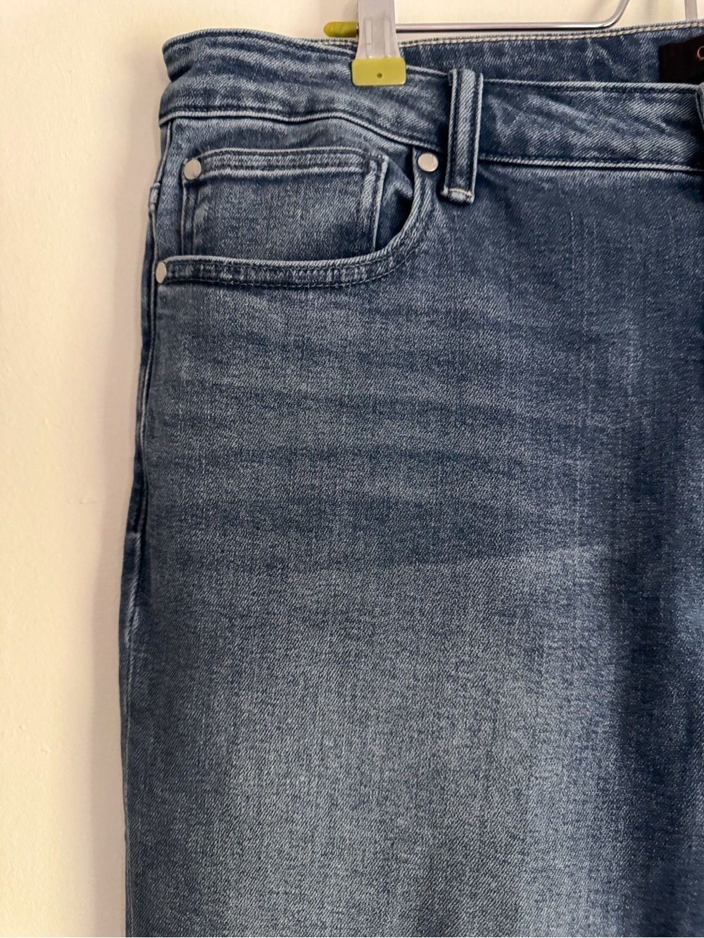 Quince Women's Medium Blue Flare Jeans - Picture 3 of 8
